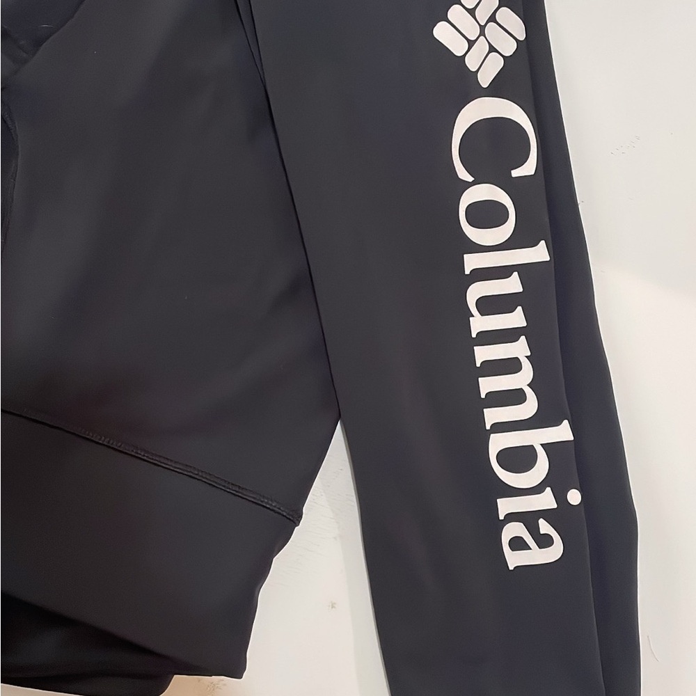 Columbia Black tights with logo